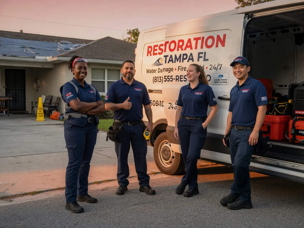 Water Damage Restoration company in Tippecanoe, OH